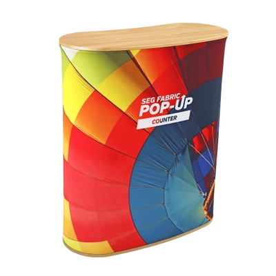 Seg Pop-Up Counter 1X2 Front